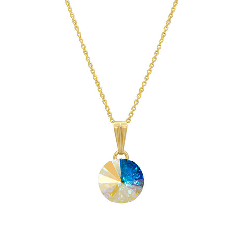 Кулон "Klaris II (Crystal AB)" с кристаллами Swarovski™